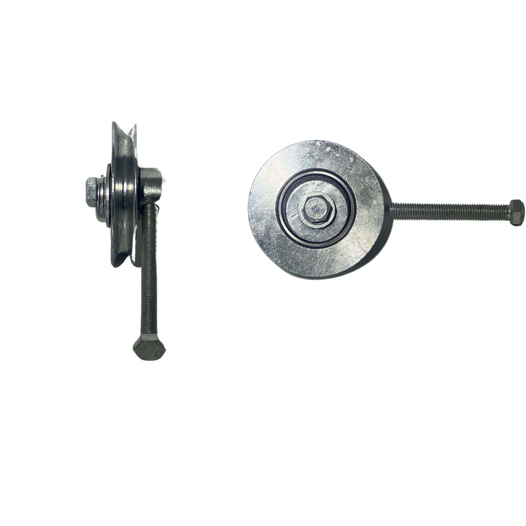 Pulley & Adjuster Set (70 mm Pulley & Bearing + Center Pin & Hardware)