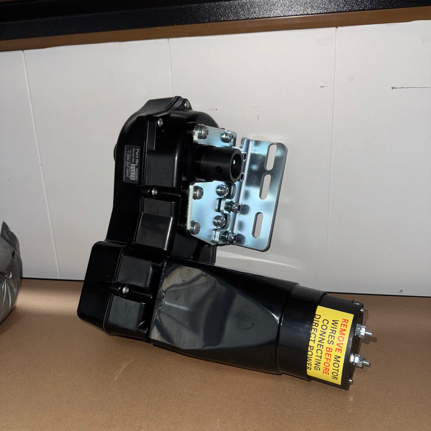 Roll-Rite Thru-Shaft Tarp Motor – 12V & 24V – Suits 1" Shaft (Motor Only, Gearbox Only, Complete Unit)