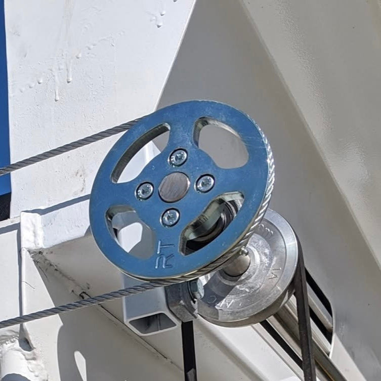 150mm Wire Pulley with Taper-Lock Bushing