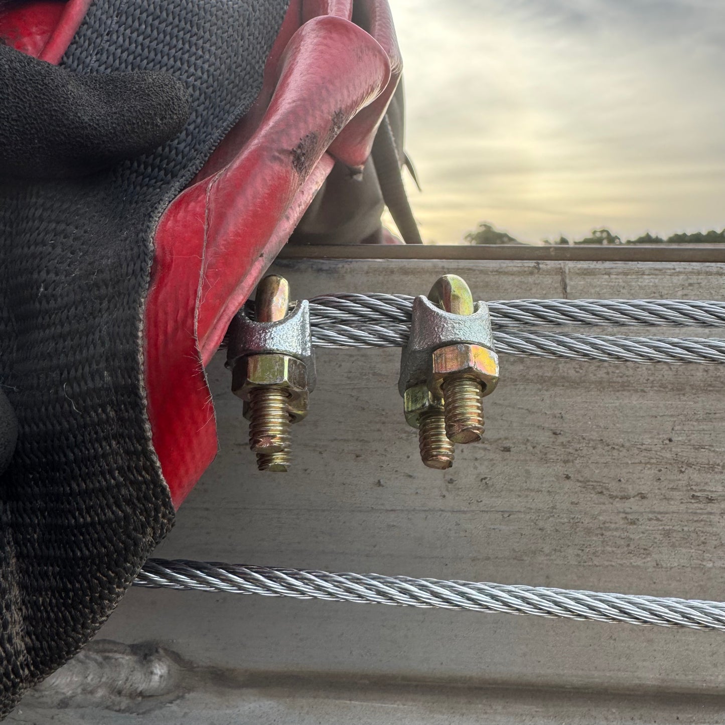 6mm Wire rope clamps