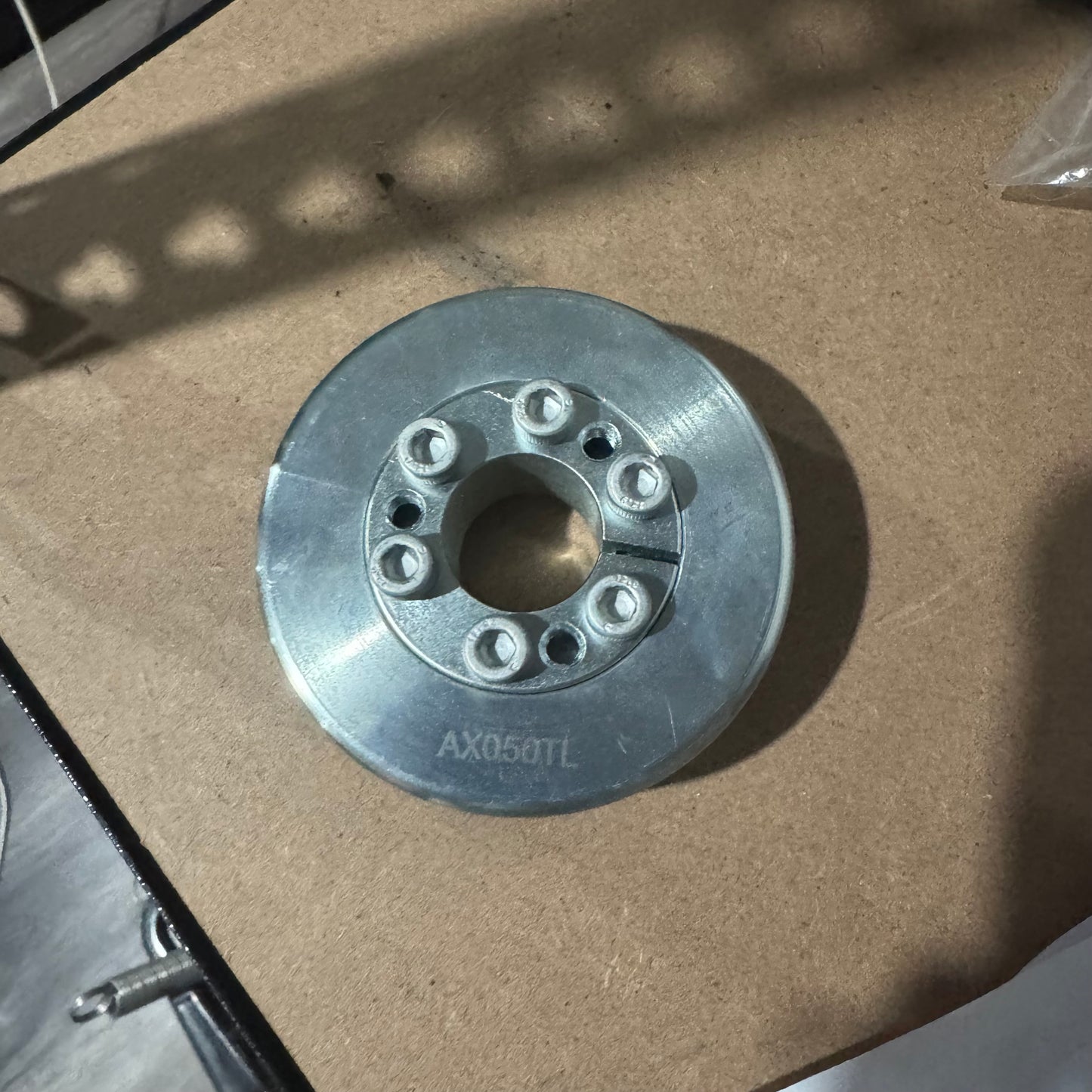 AX050TL – 80 mm V-Groove Front Pulley (Taper-Lock, 6 mm Cable)