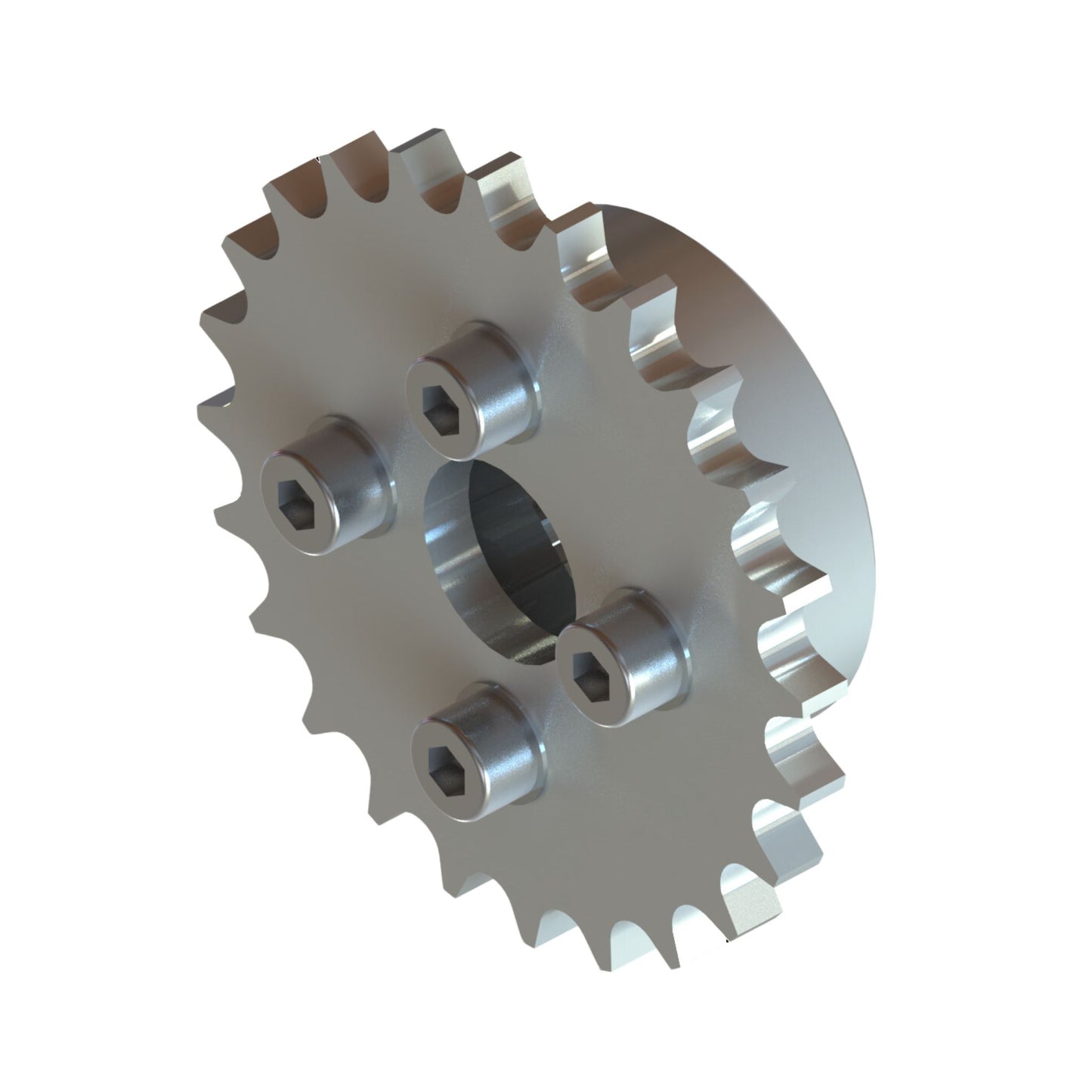 24 Tooth Chain Sprocket with Taper Lock Assembly