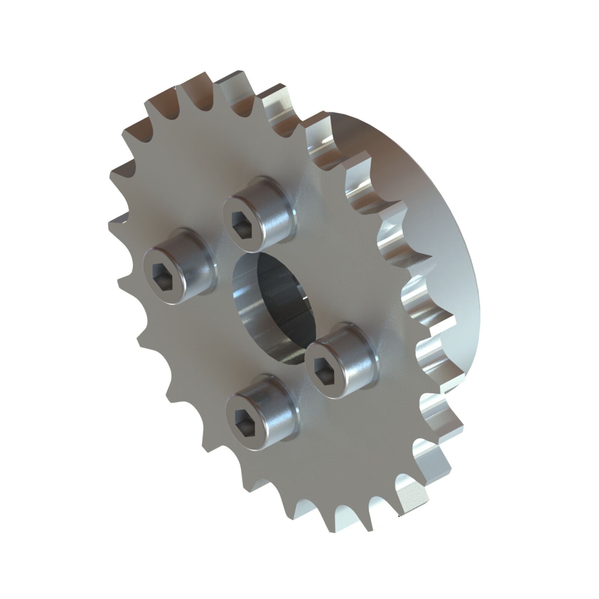 24 Tooth Chain Sprocket with Taper Lock Assembly