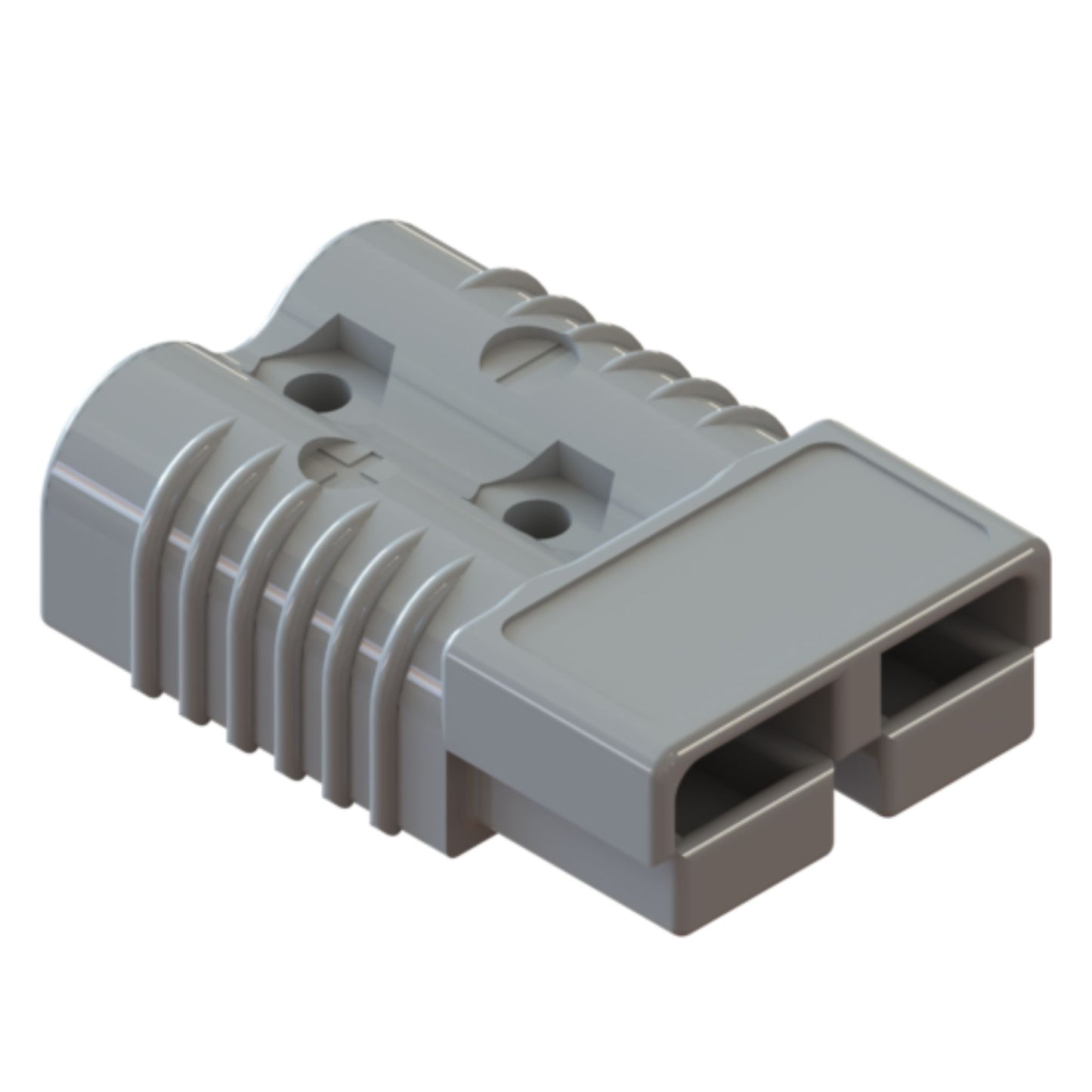 175 Amp Anderson-Style Plug Set – Grey (2 Plugs + Terminals)