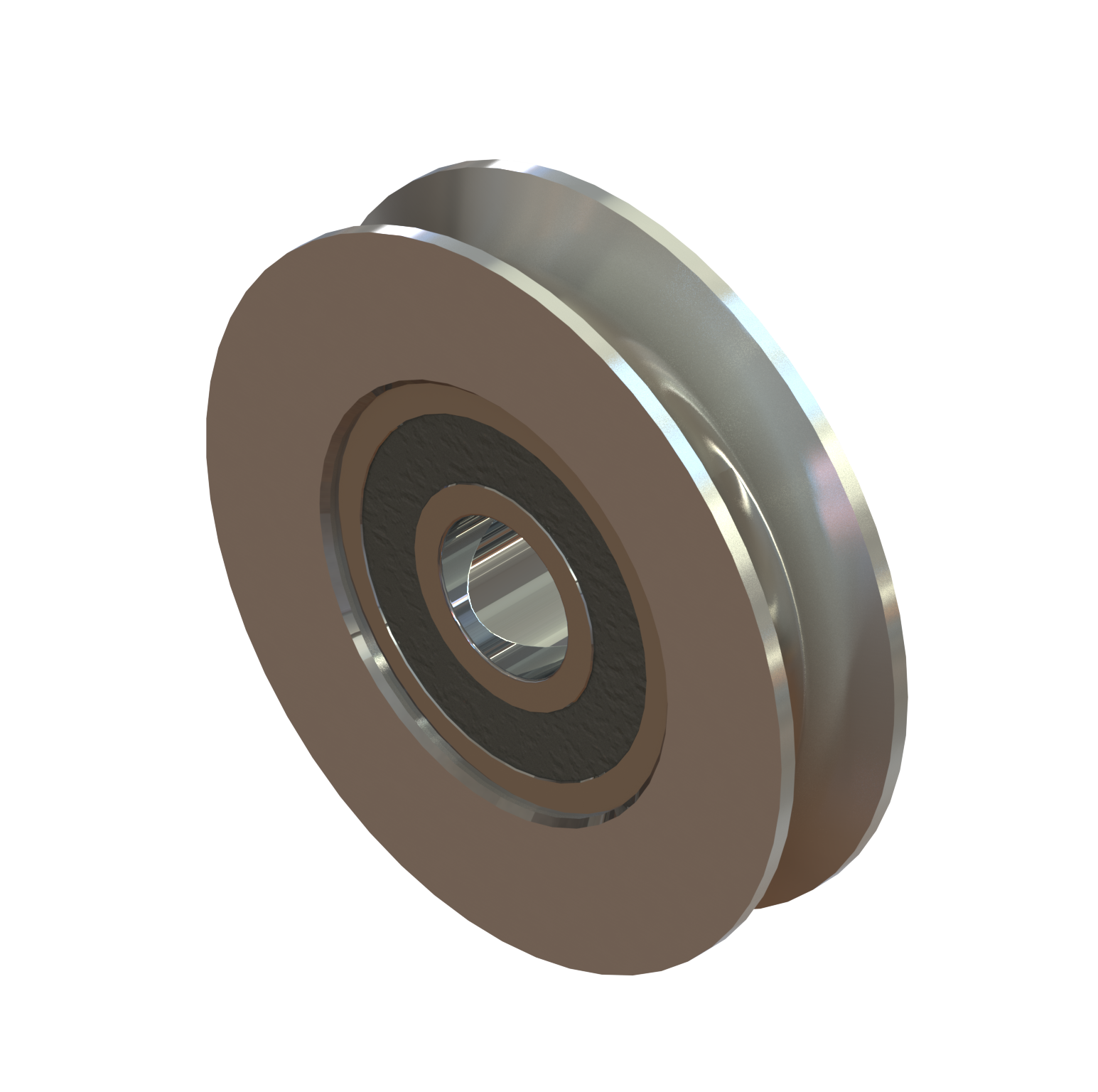 54mm Idler Pulley c/w Bearing