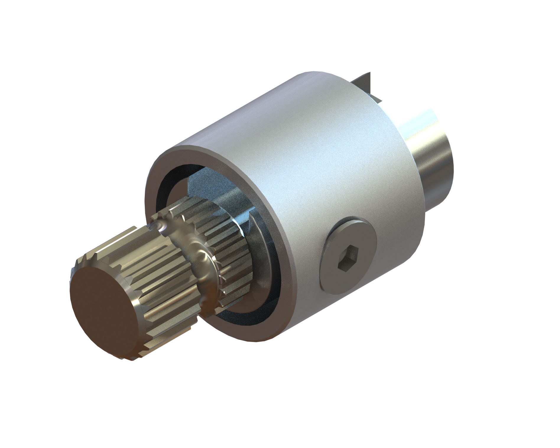 21T Spline c/w Tube Adaptor