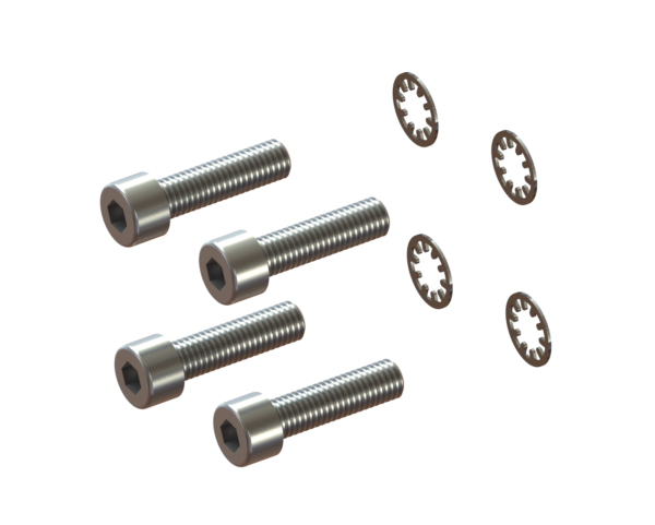 Taper Lock Screw c/w Washers (Set)