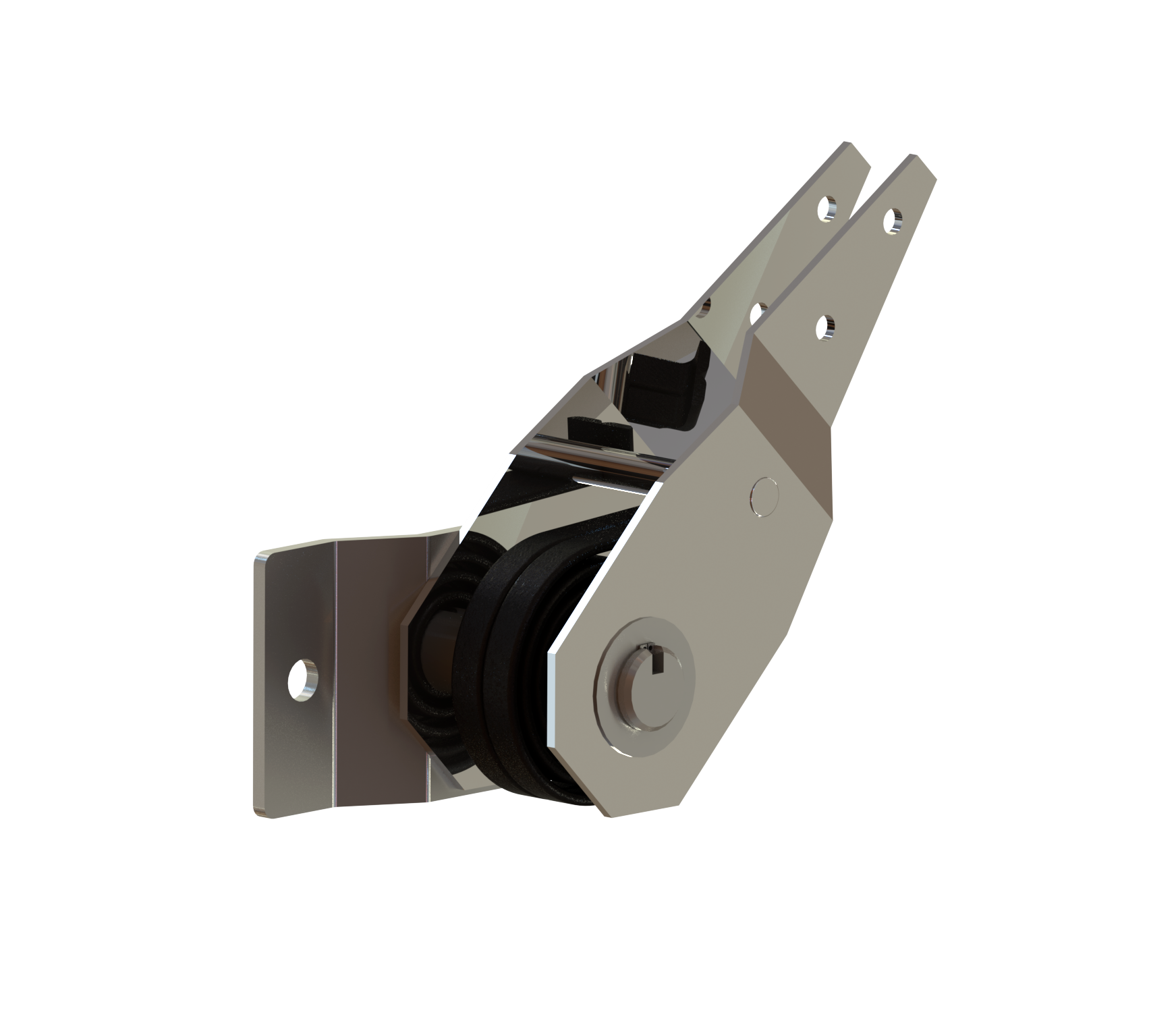 Complete Spring Box Arm Assembly
