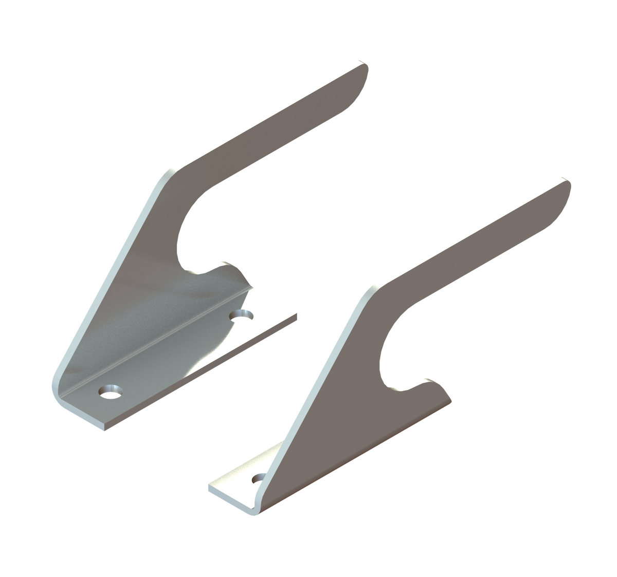 Bolt On Shark Fin Set