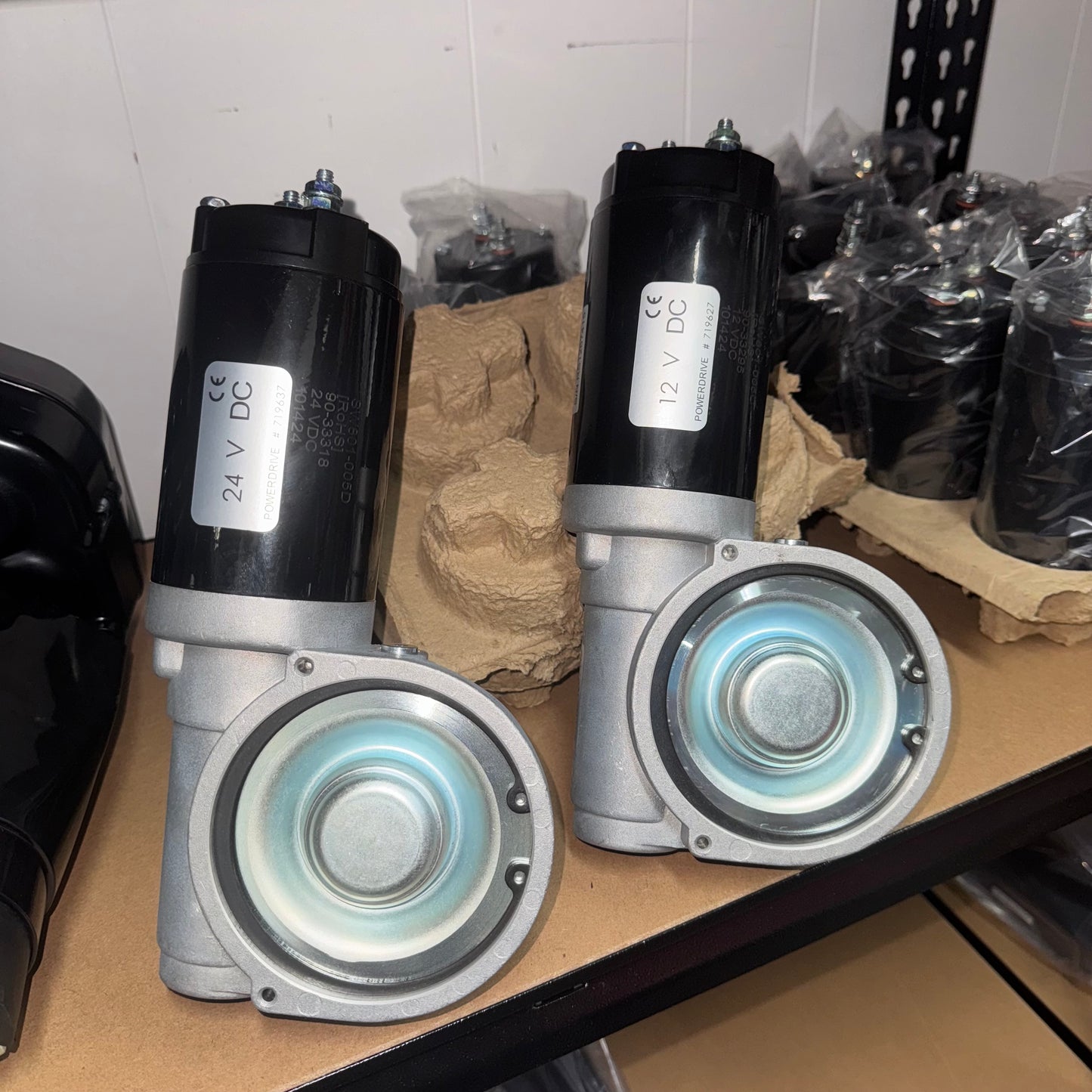 Superwinch Electric Tarp Motor (12V / 24V) – Motor Only, Gearbox Only, or Complete Unit