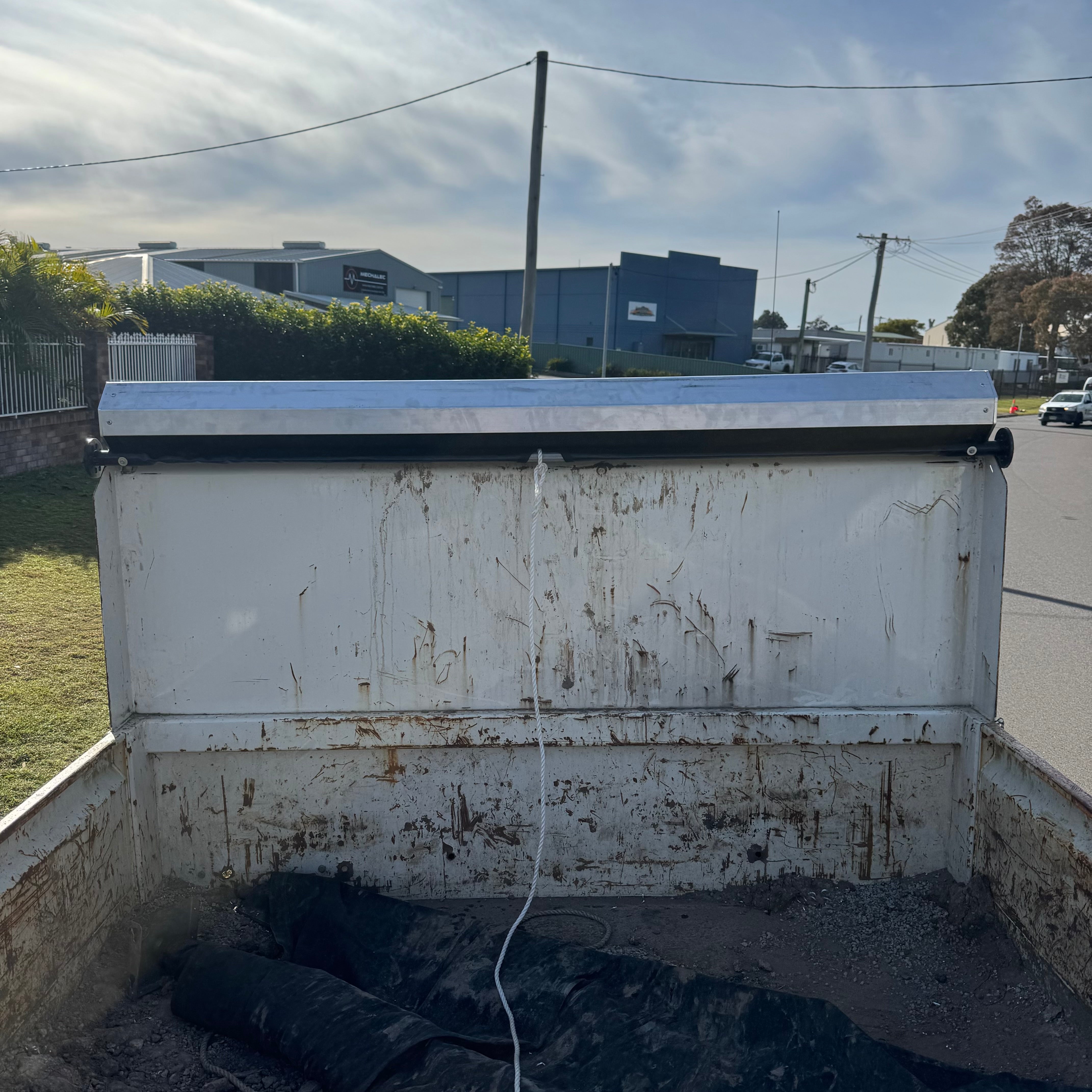 Complete Pull Tarp Unit – 7.0m MeshTarp