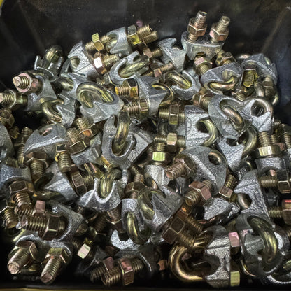 6mm Wire rope clamps