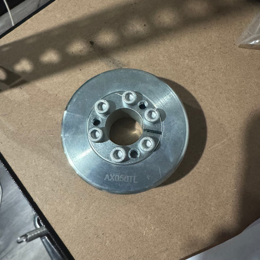 AX050TL – 80 mm V-Groove Front Pulley (Taper-Lock, 6 mm Cable)