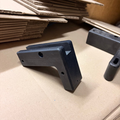 Bow End Medium Leg – Fits 20×20 mm Square Tube