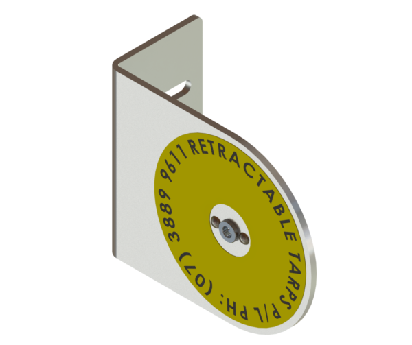 Open Style Idler End Plate Assembly