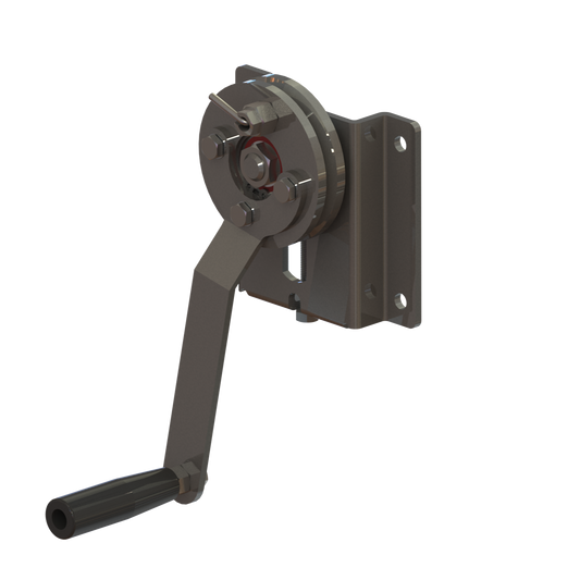 Single Cable Handle Assembly – Manual Drive for Front-to-Back Tarp Systems