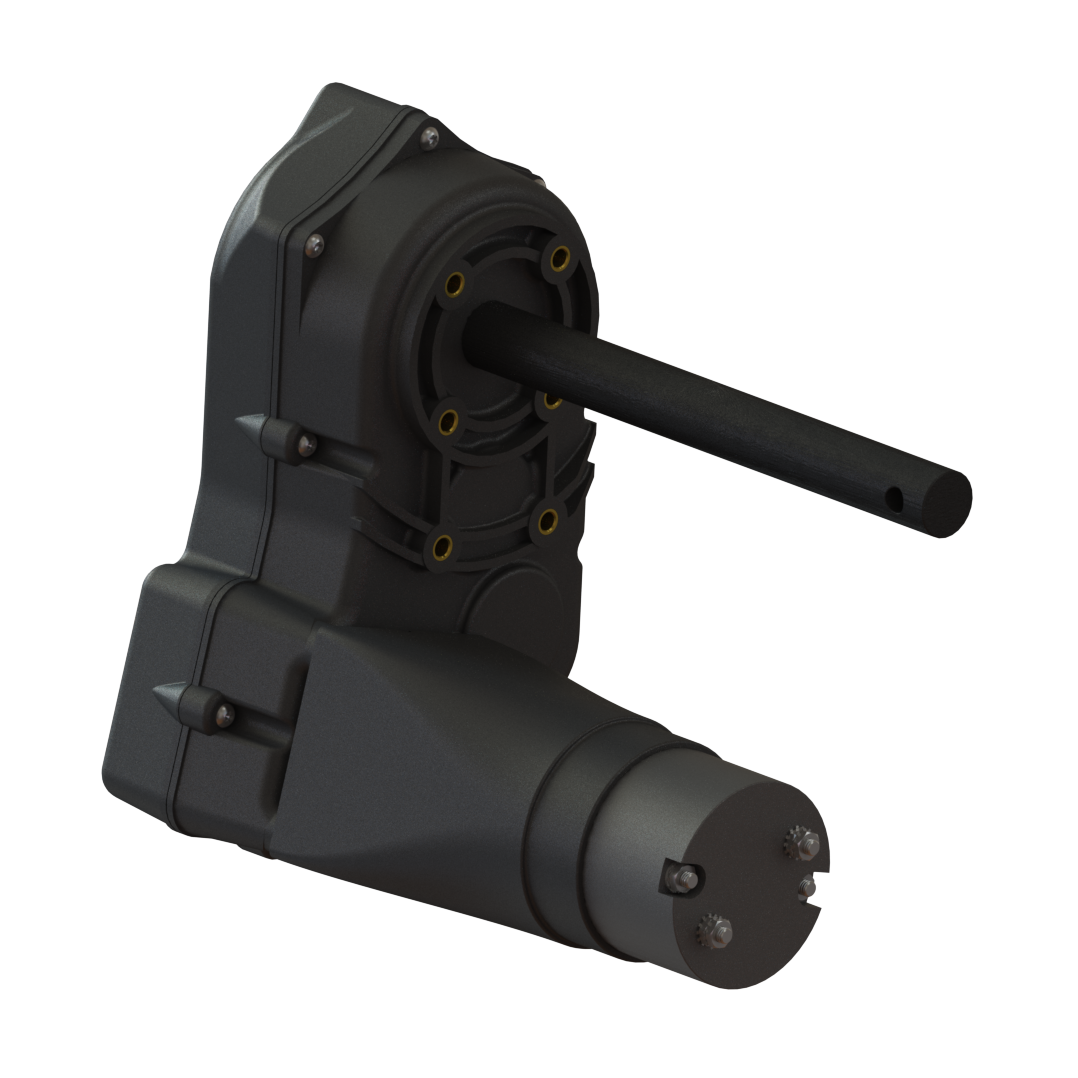 Tarp Stretcher Gearmotor – 12 V / 24 V Roll-Over Tarp Systems