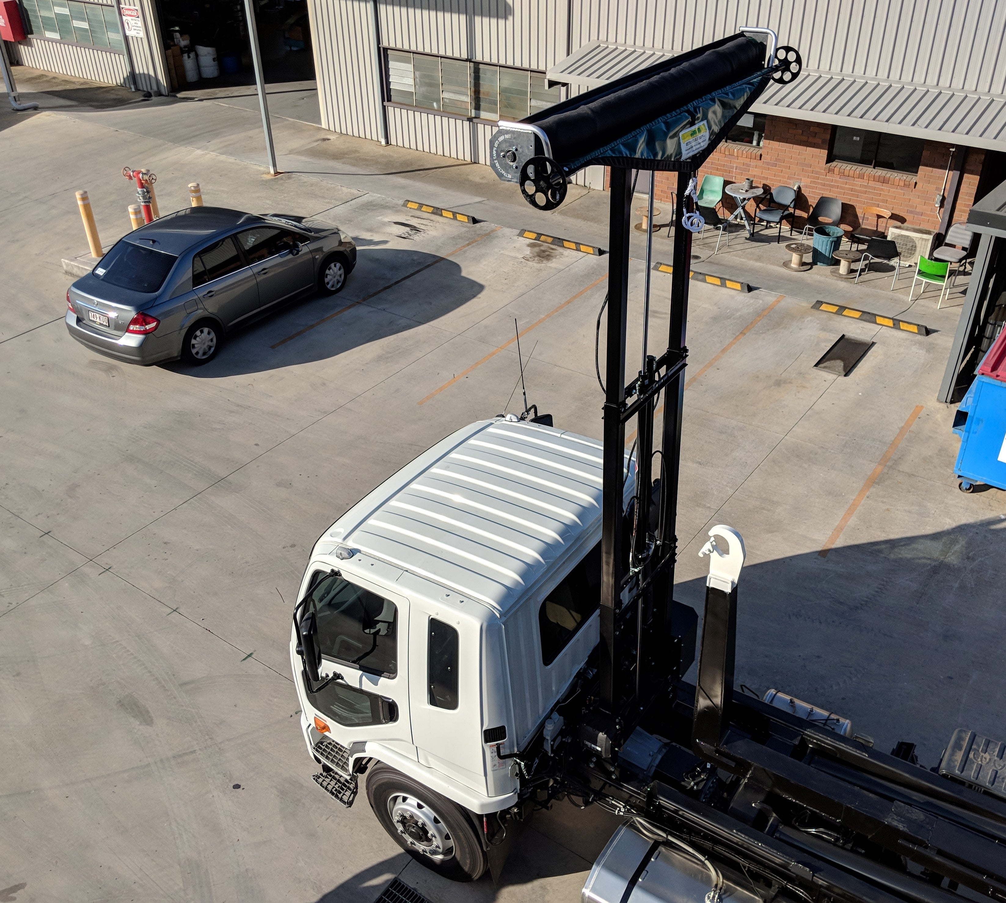 Complete Tower Tarp Assembly