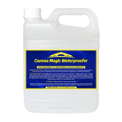 Canvas Magic Mould Cleaner + Waterproofer Bundle – 4L Each