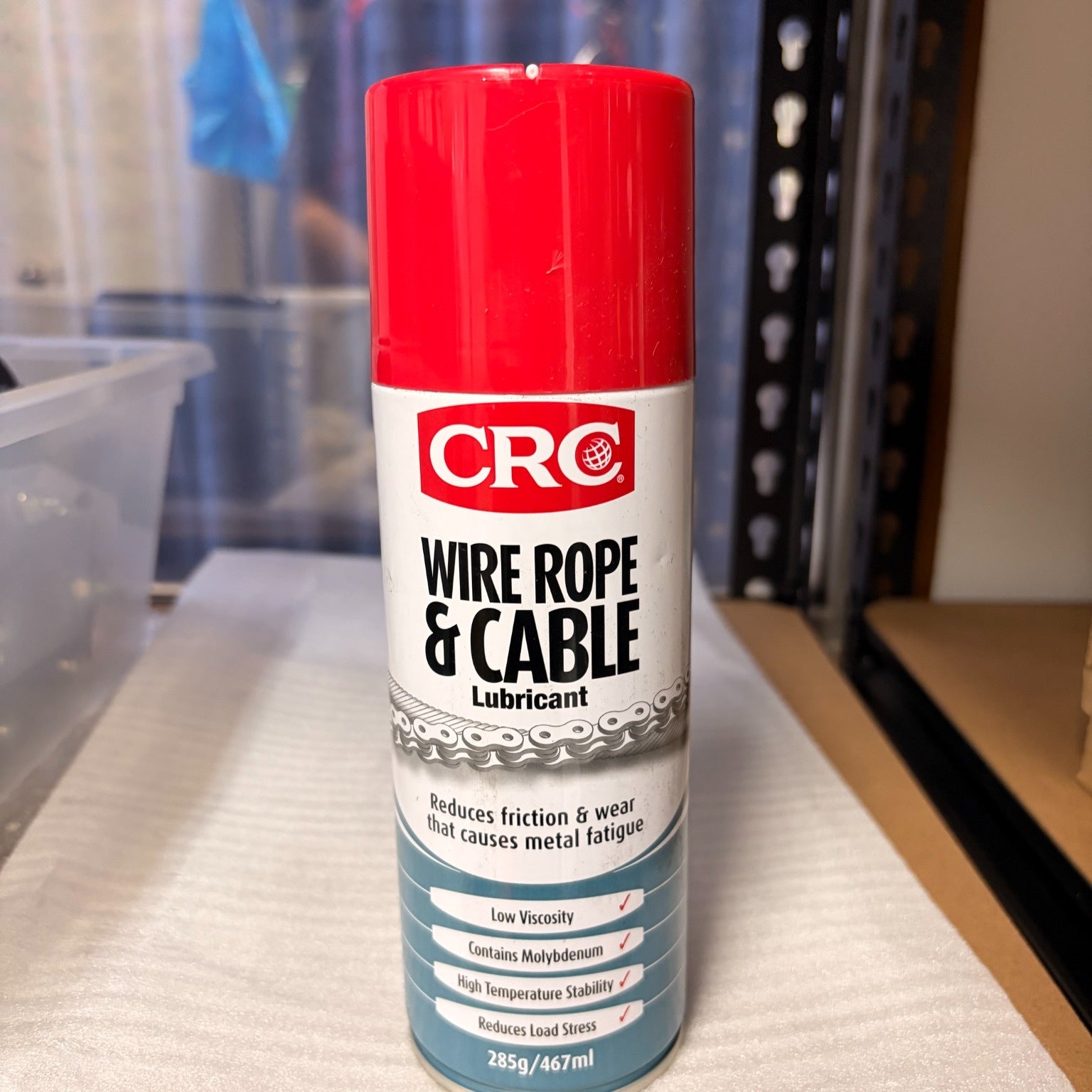 Wire Rope & Cable Lubricant – 285g Aerosol (3035)