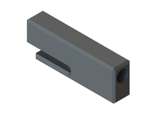 Forked Sliding Block (Hard Plastic)