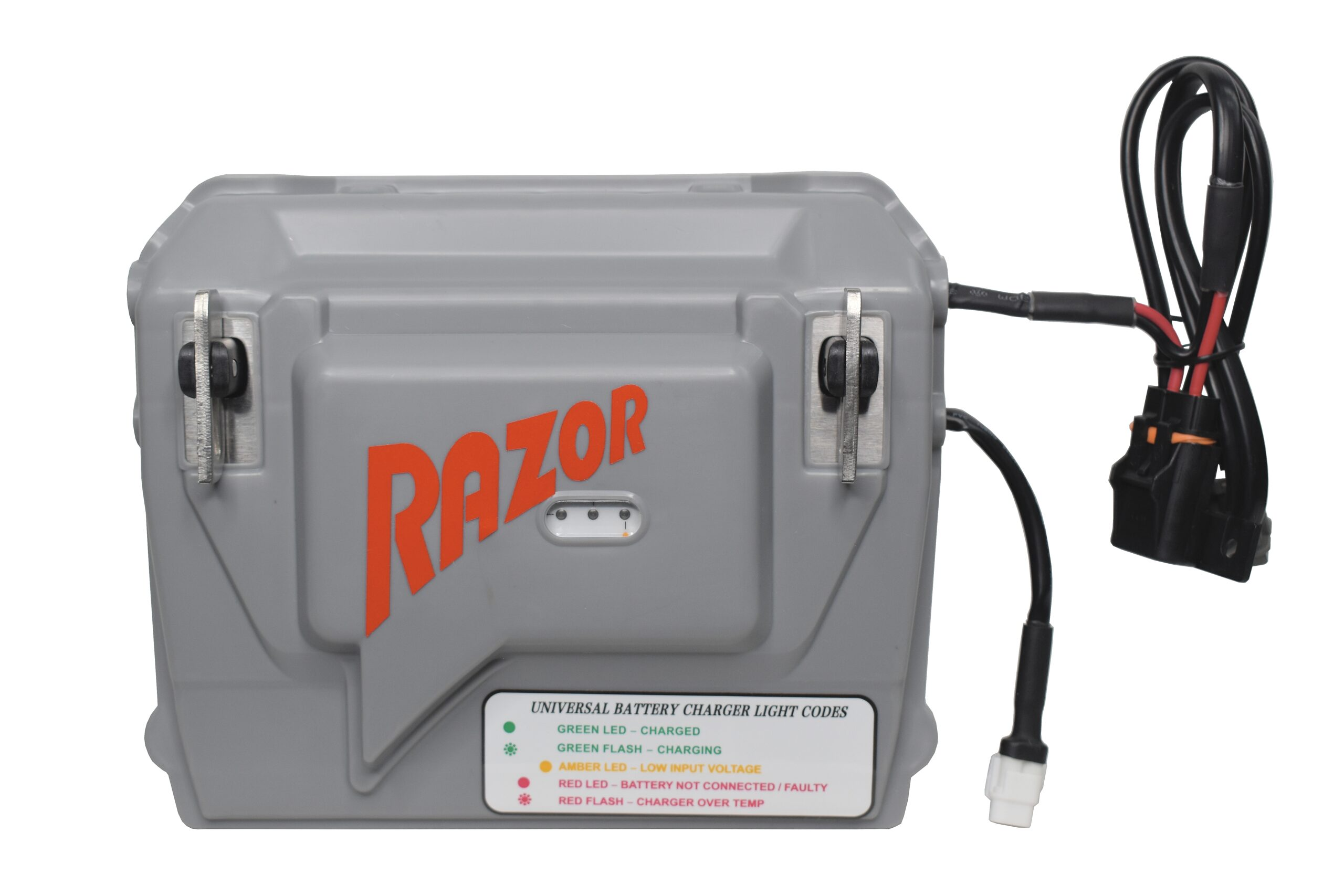 Grey Battery Cover w/Label