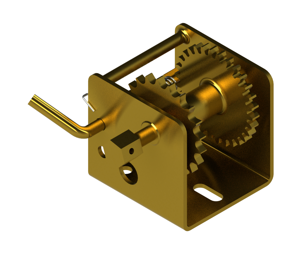 Winch Drive Assembly (No Handle)