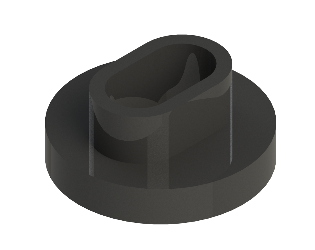 Plastic Oval Bump Stops
