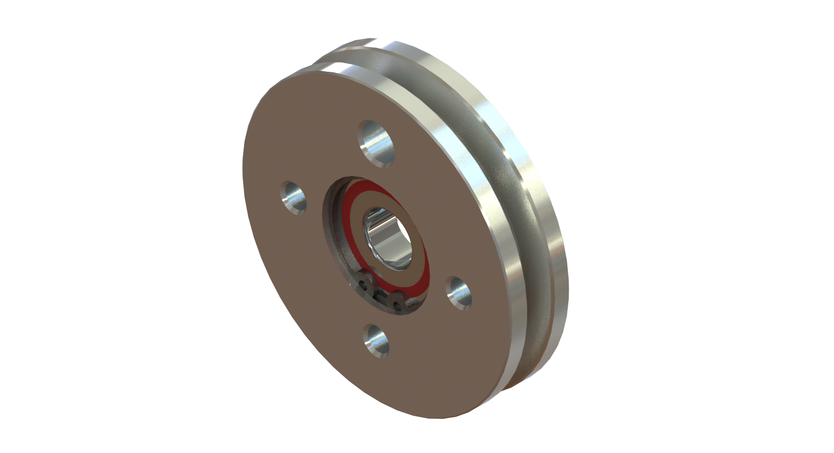 Cable Pulley Only c/w Bearing