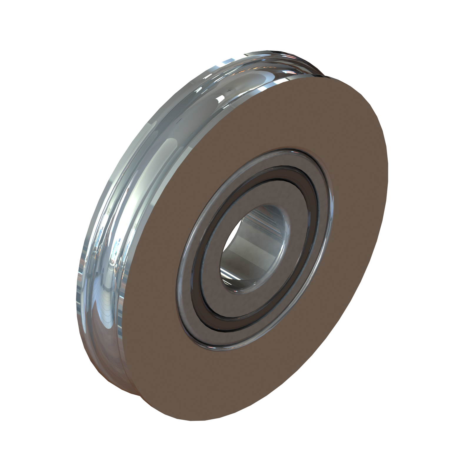70mm Pulley c/w Bearing