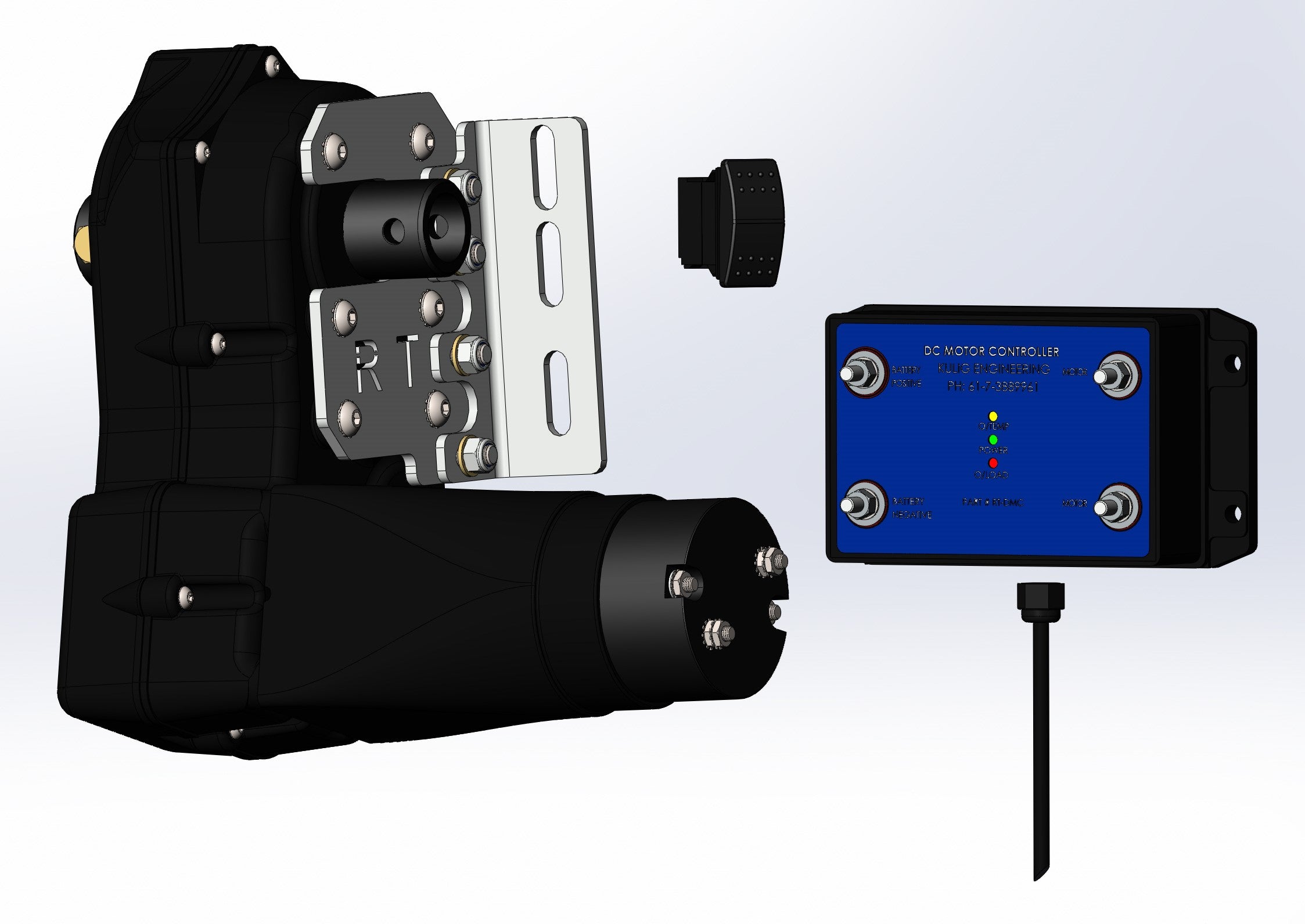 Roll-Rite Electric Tarp Conversion Kit - Truck & Trailer Options